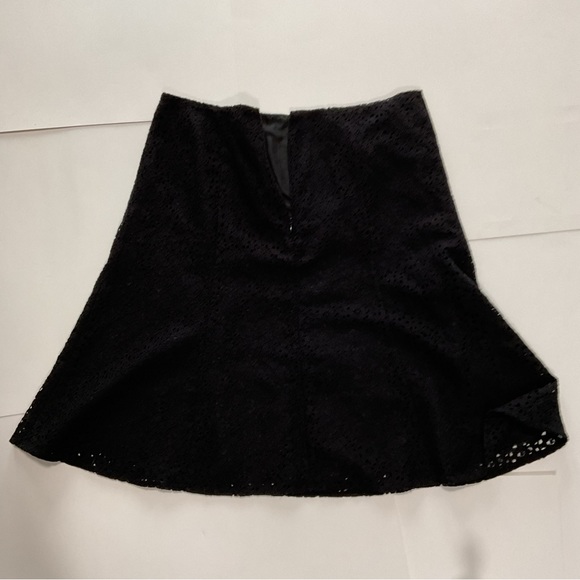 Nicole Miller Midi Short Black Skirt Size 14 - Picture 3 of 11